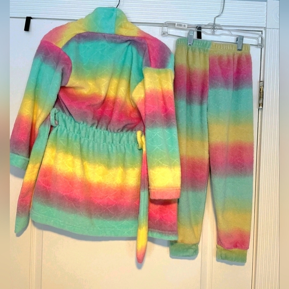 Freestyle Kids Colorful Mermaid Pajama Set Size 8. — image 3 of 8